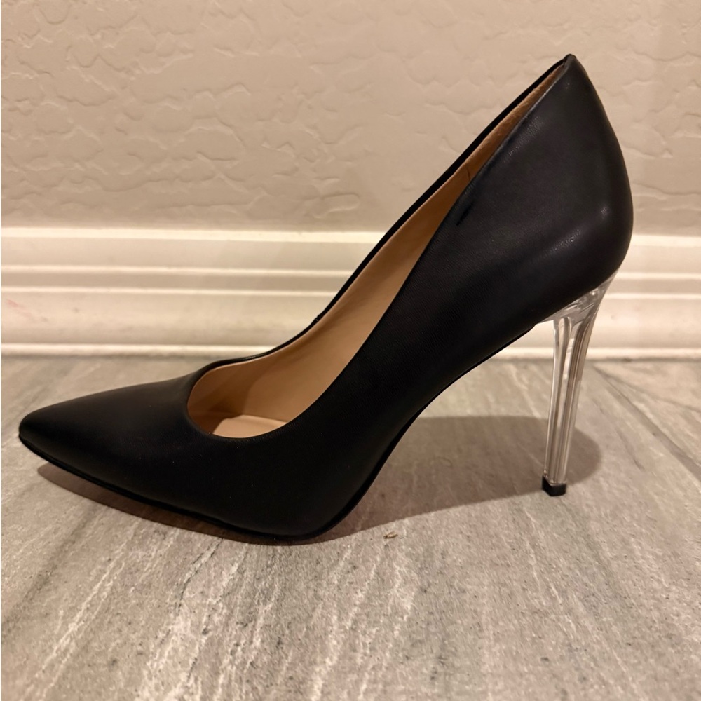 Mix No. 6 Black Stella Nappa Heels